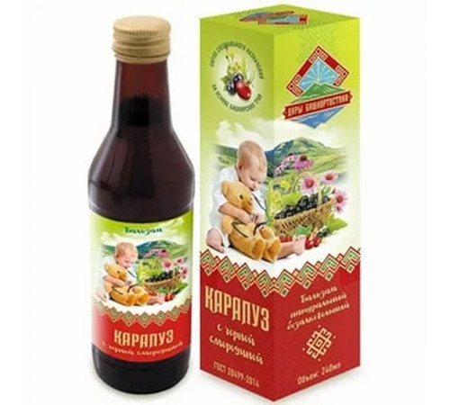 Сироп  Бальзам "Карапуз с черной смородиной" 240 мл