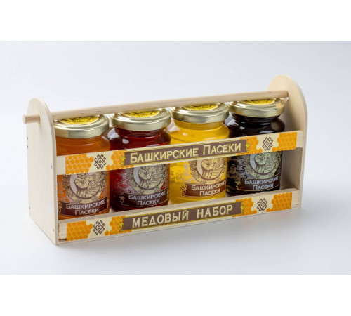 Набор 4*250 гр(лип, цв, греч, полевой)